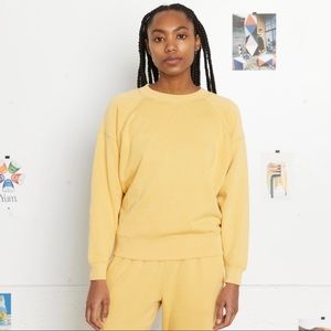 Entireworld Loop Back Sweatshirt in Mimosa